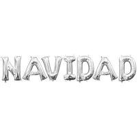 Anagram 16 inch NAVIDAD - ANAGRAM LETTERS KIT (AIR-FILL ONLY) Foil Balloon KT-400555-A-P