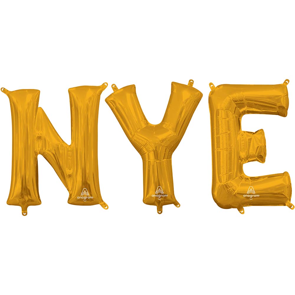 Anagram 16 inch NYE - ANAGRAM LETTERS KIT (AIR-FILL ONLY) Foil Balloon KT-400568-A-P