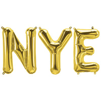 Northstar 16 inch NYE - NORTHSTAR LETTERS KIT (AIR-FILL ONLY) Foil Balloon KT-400572-N-P