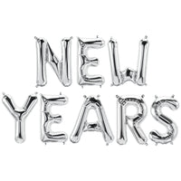 Northstar 16 inch NEW YEARS - NORTHSTAR LETTERS KIT (AIR-FILL ONLY) Foil Balloon KT-400587-N-P