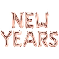 Northstar 16 inch NEW YEARS - NORTHSTAR LETTERS KIT (AIR-FILL ONLY) Foil Balloon KT-400589-N-P