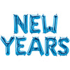 Northstar 16 inch NEW YEARS - NORTHSTAR LETTERS KIT (AIR-FILL ONLY) Foil Balloon KT-400590-N-P