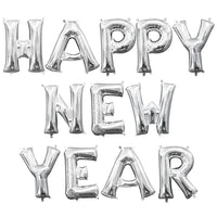 Anagram 16 inch HAPPY NEW YEAR - ANAGRAM LETTERS KIT (AIR-FILL ONLY) Foil Balloon KT-400618-A-P