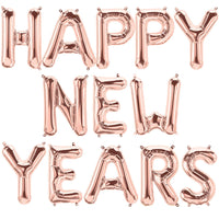 Northstar 16 inch HAPPY NEW YEAR - NORTHSTAR LETTERS KIT (AIR-FILL ONLY) Foil Balloon KT-400624-N-P