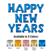 Anagram 34 inch HAPPY NEW YEAR - ANAGRAM LETTERS KIT Foil Balloon