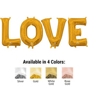 Anagram 16 inch LOVE - ANAGRAM LETTERS KIT (AIR-FILL ONLY) Foil Balloon