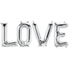 Northstar 16 inch LOVE - NORTHSTAR LETTERS KIT (AIR-FILL ONLY) Foil Balloon KT-400638-N-P