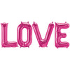 Northstar 16 inch LOVE - NORTHSTAR LETTERS KIT (AIR-FILL ONLY) Foil Balloon KT-400641-N-P