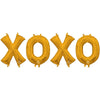 Anagram 16 inch XOXO - ANAGRAM LETTERS KIT (AIR-FILL ONLY) Foil Balloon KT-400650-A-P