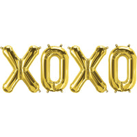 Northstar 16 inch XOXO - NORTHSTAR LETTERS KIT (AIR-FILL ONLY) Foil Balloon KT-400654-N-P