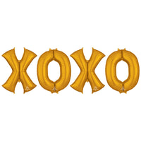 Anagram 34 inch XOXO - ANAGRAM LETTERS KIT Foil Balloon KT-400661-A-P