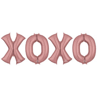 Anagram 34 inch XOXO - ANAGRAM LETTERS KIT Foil Balloon KT-400662-A-P