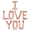 Northstar 16 inch I LOVE YOU - NORTHSTAR LETTERS KIT (AIR-FILL ONLY) Foil Balloon KT-400686-N-P