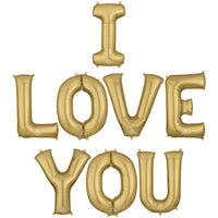 Anagram 34 inch I LOVE YOU - ANAGRAM LETTERS KIT Foil Balloon KT-400694-A-P