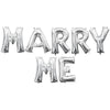 Anagram 16 inch MARRY ME - ANAGRAM LETTERS KIT (AIR-FILL ONLY) Foil Balloon KT-400695-A-P