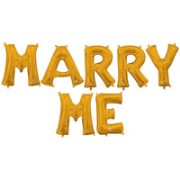 Anagram 16 inch MARRY ME - ANAGRAM LETTERS KIT (AIR-FILL ONLY) Foil Balloon KT-400696-A-P