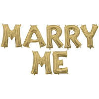 Anagram 16 inch MARRY ME - ANAGRAM LETTERS KIT (AIR-FILL ONLY) Foil Balloon KT-400697-A-P