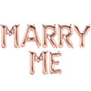 Northstar 16 inch MARRY ME - NORTHSTAR LETTERS KIT (AIR-FILL ONLY) Foil Balloon KT-400701-N-P