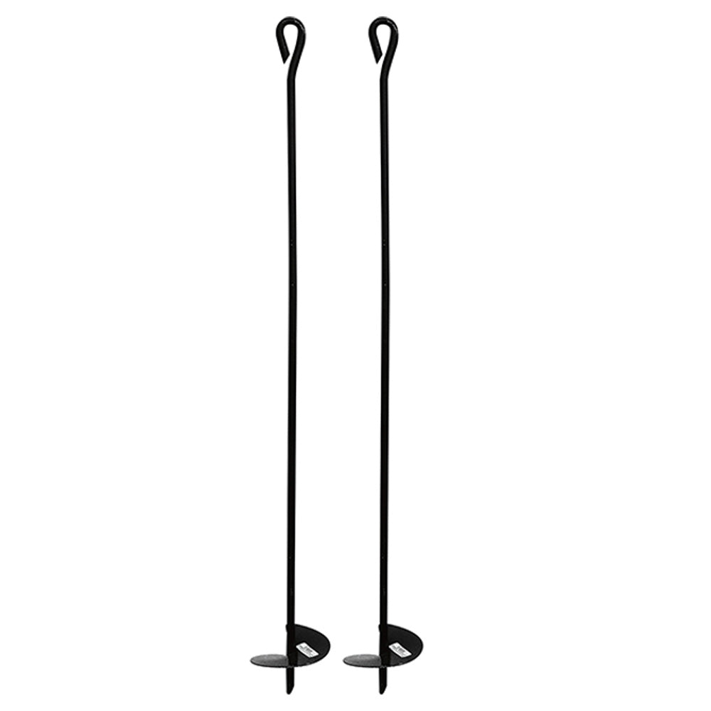 Party Brands 10 inch CHROME TENT STAKE EYE HOOKS Framing MTN10T-PM