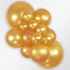 Sempertex 18 inch SEMPERTEX METALLIC GOLD Latex Balloons 55082-B