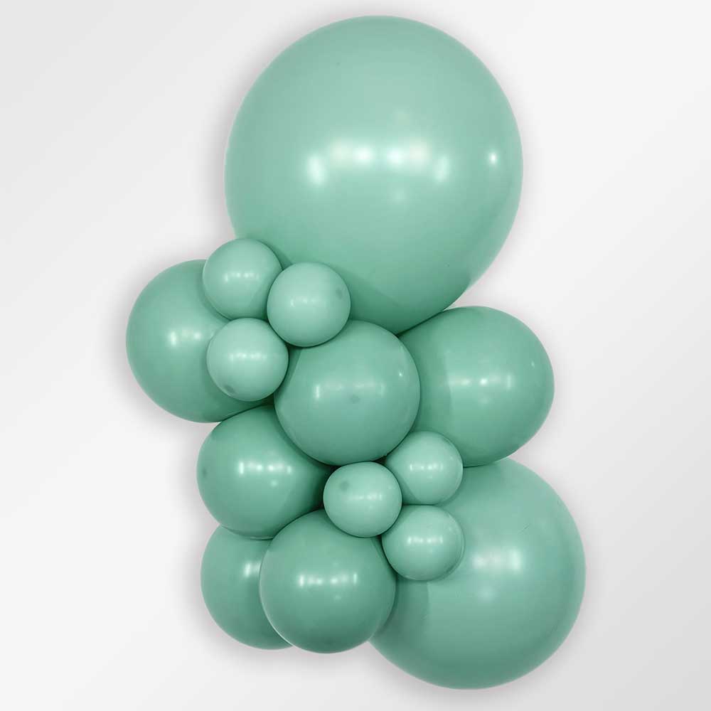 Sempertex 11 inch SEMPERTEX PASTEL DUSK GREEN TEA Latex Balloons