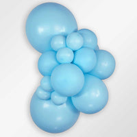 Sempertex 18 inch SEMPERTEX PASTEL MATTE BLUE Latex Balloons 55177-B