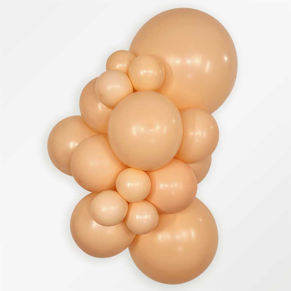 Sempertex 5 inch SEMPERTEX PASTEL MATTE NUDE Latex Balloons 51600-B