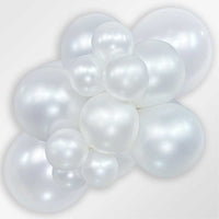 Sempertex 36 inch SEMPERTEX PEARL WHITE Latex Balloons 56061P2-B