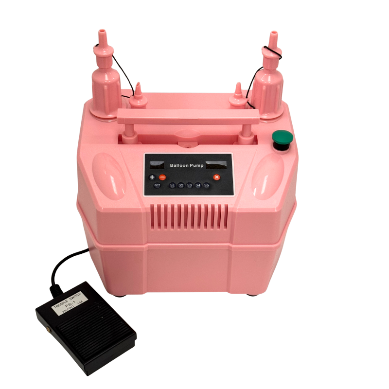 Silver Rainbow Whirlwind Precision Inflator Pink 95168 - LA Balloons