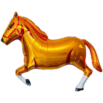 Party Brands 32 inch HORSE - BROWN Foil Balloon 400412-PB-U