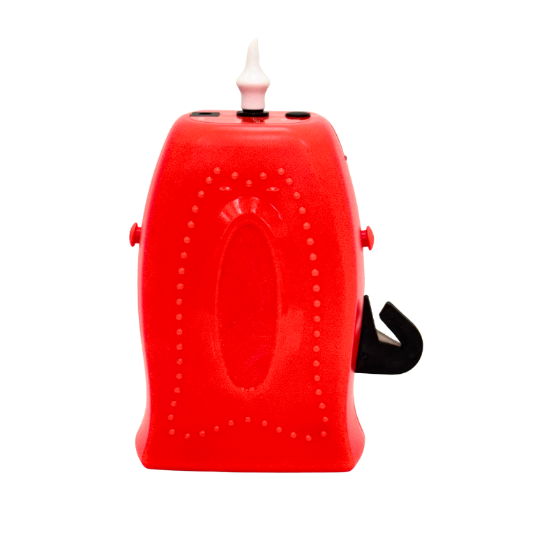 SUPERCELL - RECHARGEABLE, PORTABLE MODELING BALLOON PUMP (RED)