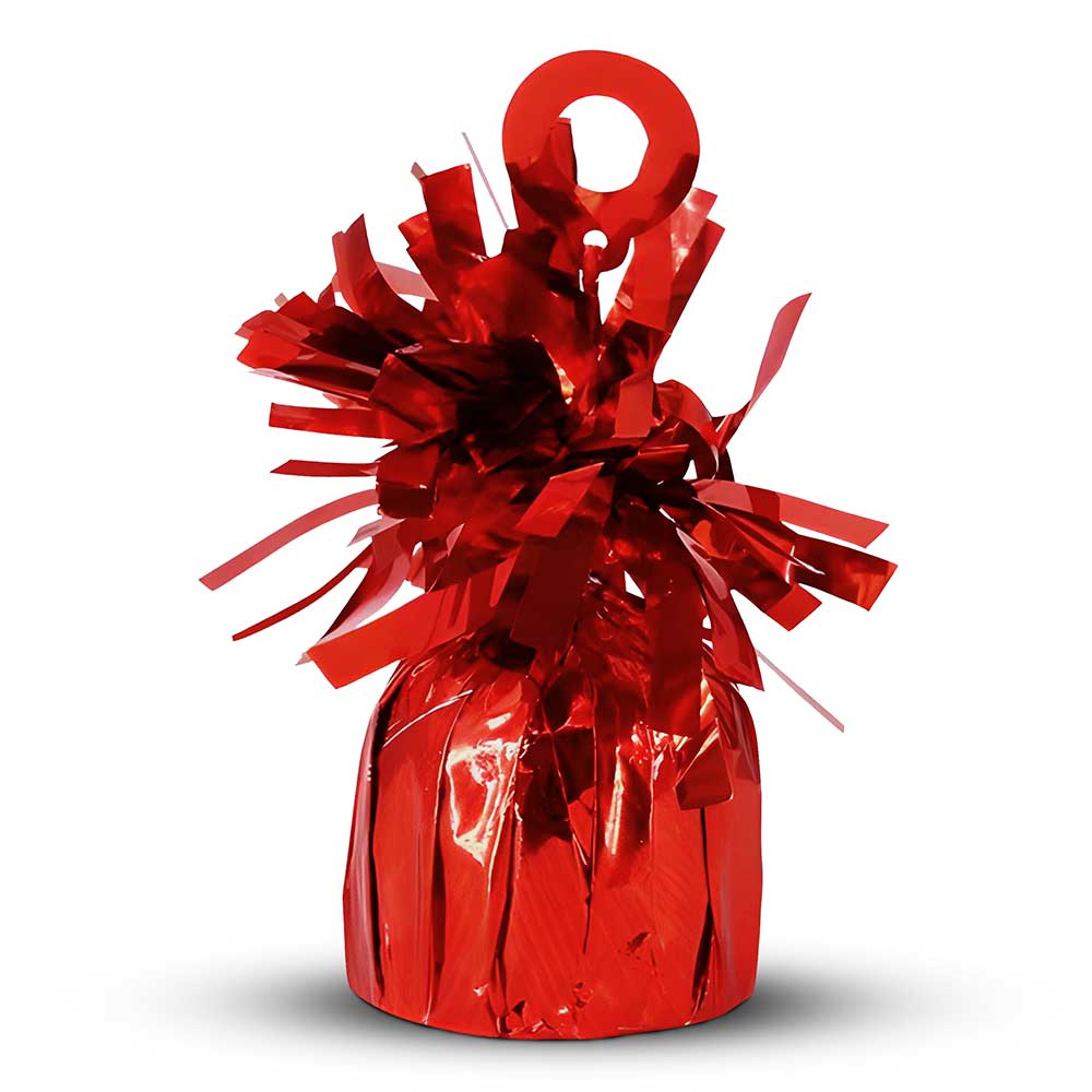 6 oz. FOIL BALLOON WEIGHT - RED