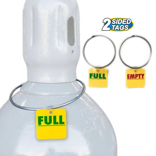 CYLINDER TANK TAGS - FULL / EMPTY