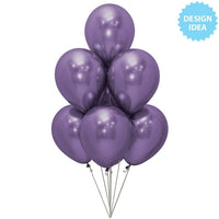 Sempertex 11 inch SEMPERTEX REFLEX VIOLET Latex Balloons 53144-B