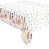 DISNEY PRINCESS RECTANGULAR PLASTIC TABLE COVER 54 INCH X 84 INCH - LA Balloons