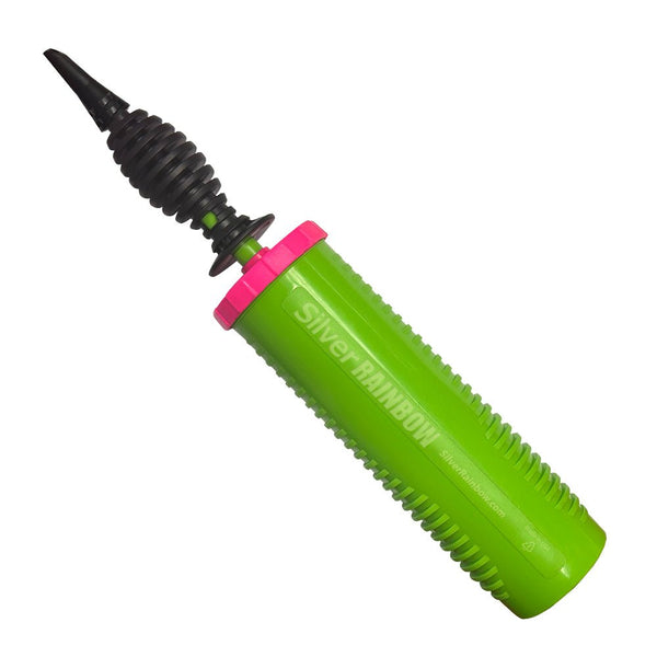 DUAL - ACTION BALLOON HAND PUMP - LIME GREEN - LA Balloons