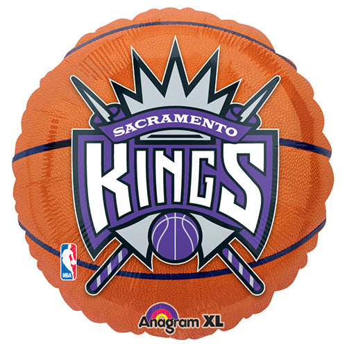 Anagram 18 inch NBA SACRAMENTO KINGS BASKETBALL Foil Balloon A113727-02-A-U