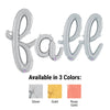 FALL - BETALLIC SCRIPT LETTERS KIT (AIR - FILL ONLY) - LA Balloons