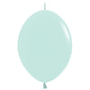 Sempertex 6 inch SEMPERTEX LINK-O-LOON PASTEL MATTE GREEN Latex Balloons 54376-B