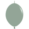 Sempertex 6 inch SEMPERTEX LINK-O-LOON PASTEL DUSK LAUREL GREEN Latex Balloons 54709-B