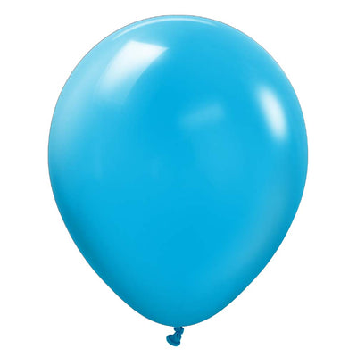 Kalisan 18 inch STANDARD CARIBBEAN BLUE Latex Balloons 11823470-KL