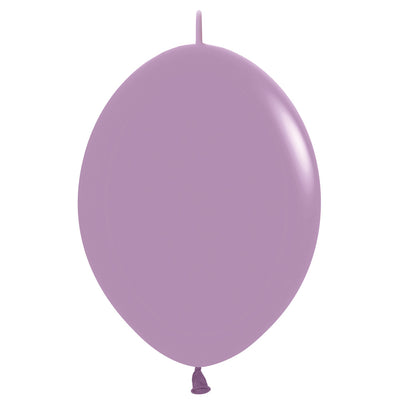 Sempertex 6 inch SEMPERTEX LINK-O-LOON PASTEL DUSK LAVENDER Latex Balloons 54711-B