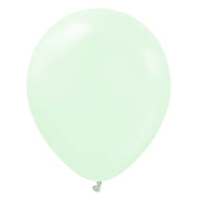 Kalisan 18 inch MACARON PALE GREEN Latex Balloons 11830090-KL