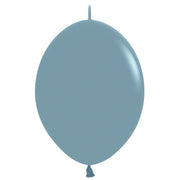 Sempertex 6 inch SEMPERTEX LINK-O-LOON PASTEL DUSK BLUE Latex Balloons 54707-B