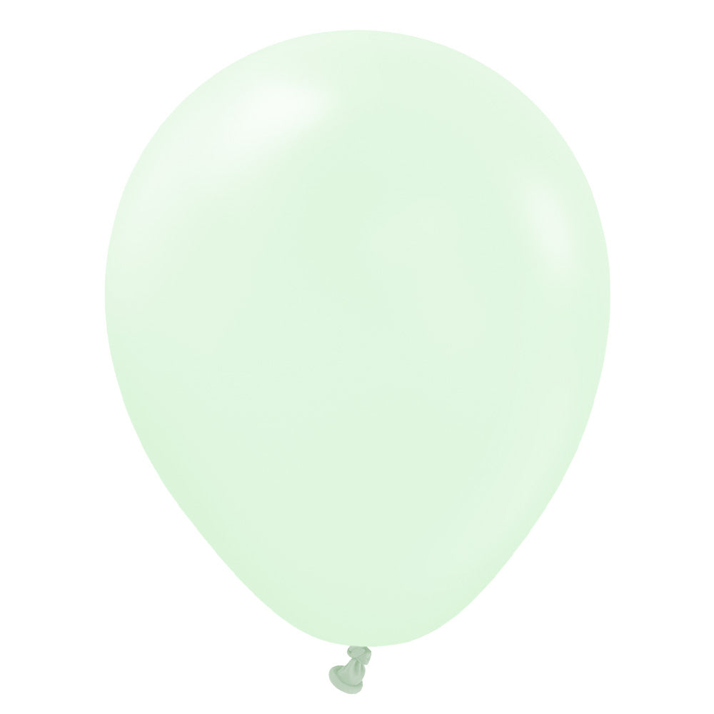 Kalisan 5 inch MACARON PALE GREEN Latex Balloons 10530091-KL