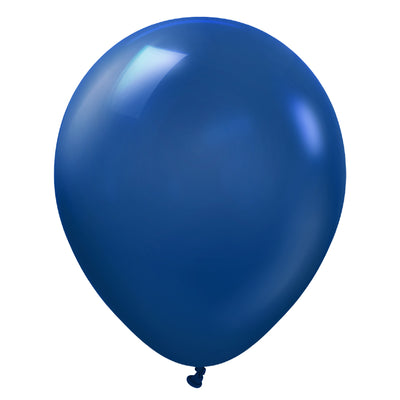 Kalisan 12 inch KALISAN STANDARD DARK BLUE Latex Balloons