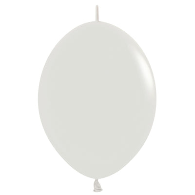 Sempertex 6 inch SEMPERTEX LINK-O-LOON PASTEL DUSK CREAM Latex Balloons 54708-B