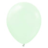 Kalisan 12 inch MACARON PALE GREEN Latex Balloons 11230091-KL