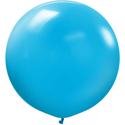 Kalisan 36 inch STANDARD CARIBBEAN BLUE Latex Balloons 13623476-KL