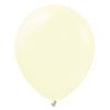 Kalisan 12 inch MACARON PALE YELLOW Latex Balloons 11230081-KL